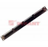  - REXANT Патч-Панель 24 гнезда RJ-45 CAT5e 19" (04-0021)