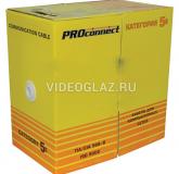  - PROCONNECT Кабель UTP 2PR 24AWG CAT5e 305м (01-0027)