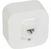  - Legrand Quteo Бел Розетка RJ11 (782214)