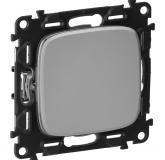  - Legrand Valena ALLURE DIY Алюминий выключатель 1-клавишный 10А 250В (752901)