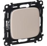  - Legrand Valena ALLURE DIY Слоновая кость Выключатель 1-клавишный 10А 250В (752801)