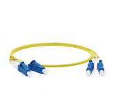  - Hyperline FC-D2-9-LC/UR-LC/UR-H-1M-LSZH-YL
