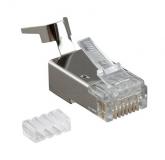  - Hyperline PLUG-8P8C-UV-C6-TW-SH-10