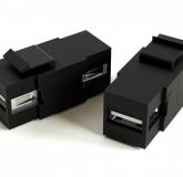  - Hyperline KJ1-USB-A2-BK