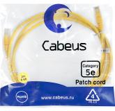  - Cabeus PC-UTP-RJ45-Cat.5e-2m-YL-LSZH