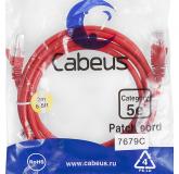 - Cabeus PC-UTP-RJ45-Cat.5e-2m-RD