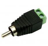  - ELETEC Штекер RCA с клеммной колодкой (BC08)
