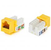  - Hyperline KJ2-8P8C-C5e-90-YL
