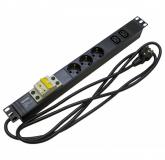  - Hyperline SHE19-3SH-2IEC-B-2.5EU
