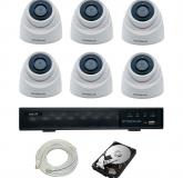  - IPTRONIC Комплект IP дом/дача Dome Kit 6