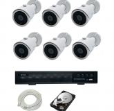  - IPTRONIC Комплект IP дом/дача Bullet Kit 6