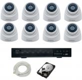  - IPTRONIC Комплект IP дом/дача Dome Kit 8