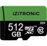  - IZITRONIC Карта памяти microSDXC 512GB